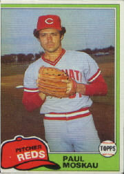 1981 Topps Baseball Cards      546     Paul Moskau